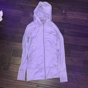 White athletic jacket